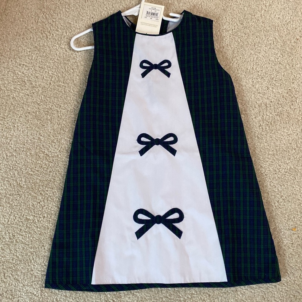 NWT TBBC Bow Jumper Size 5